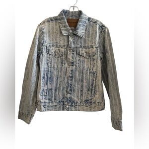 Lucky Brand Light Blue Checkered Shirt/ Jacket